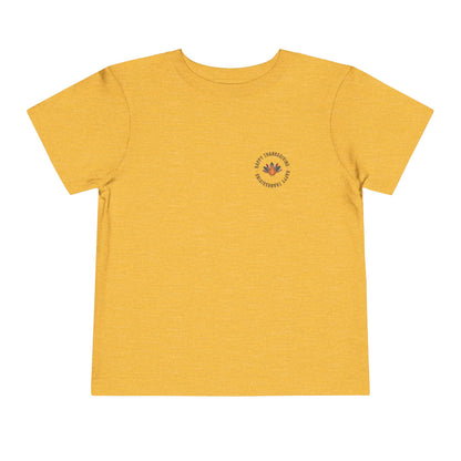 Happy Thanksgiving TODDLER—Toddler Short Sleeve Tee