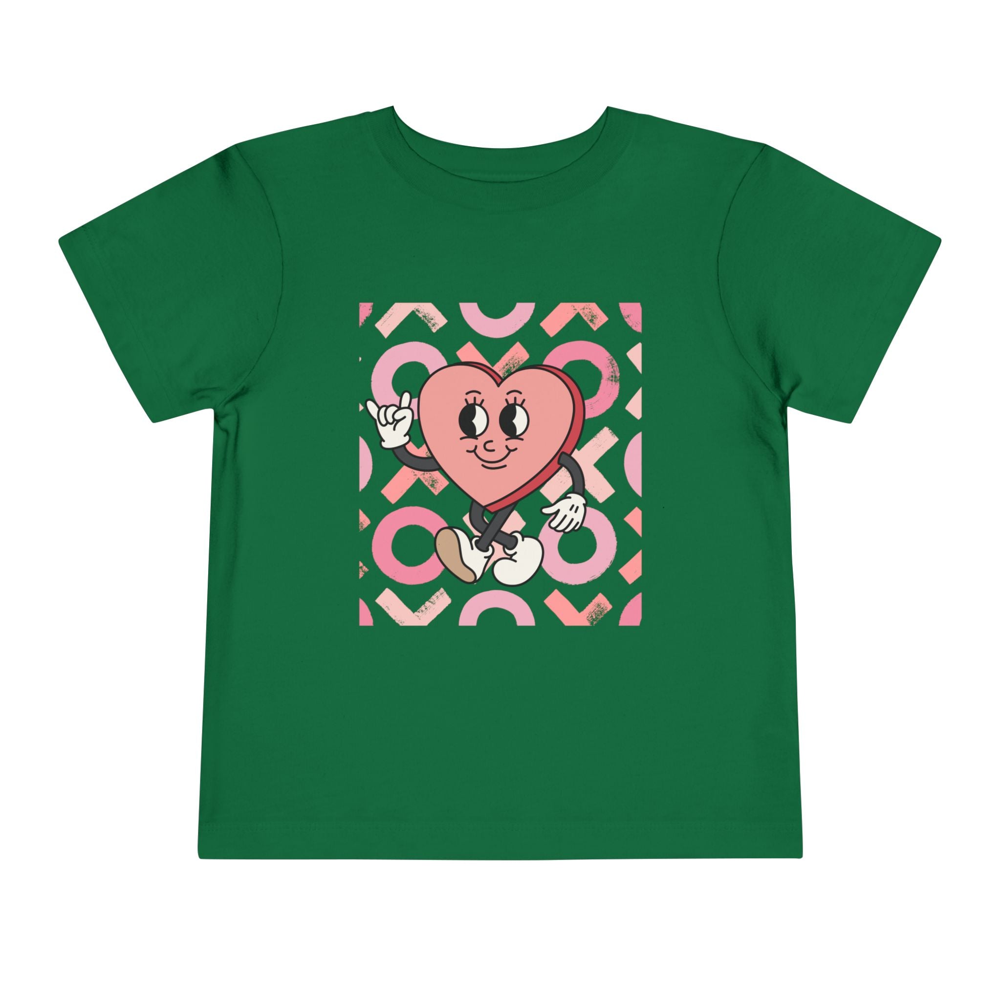 XOXO Cartoon Heart TODDLER Short Sleeve Tee