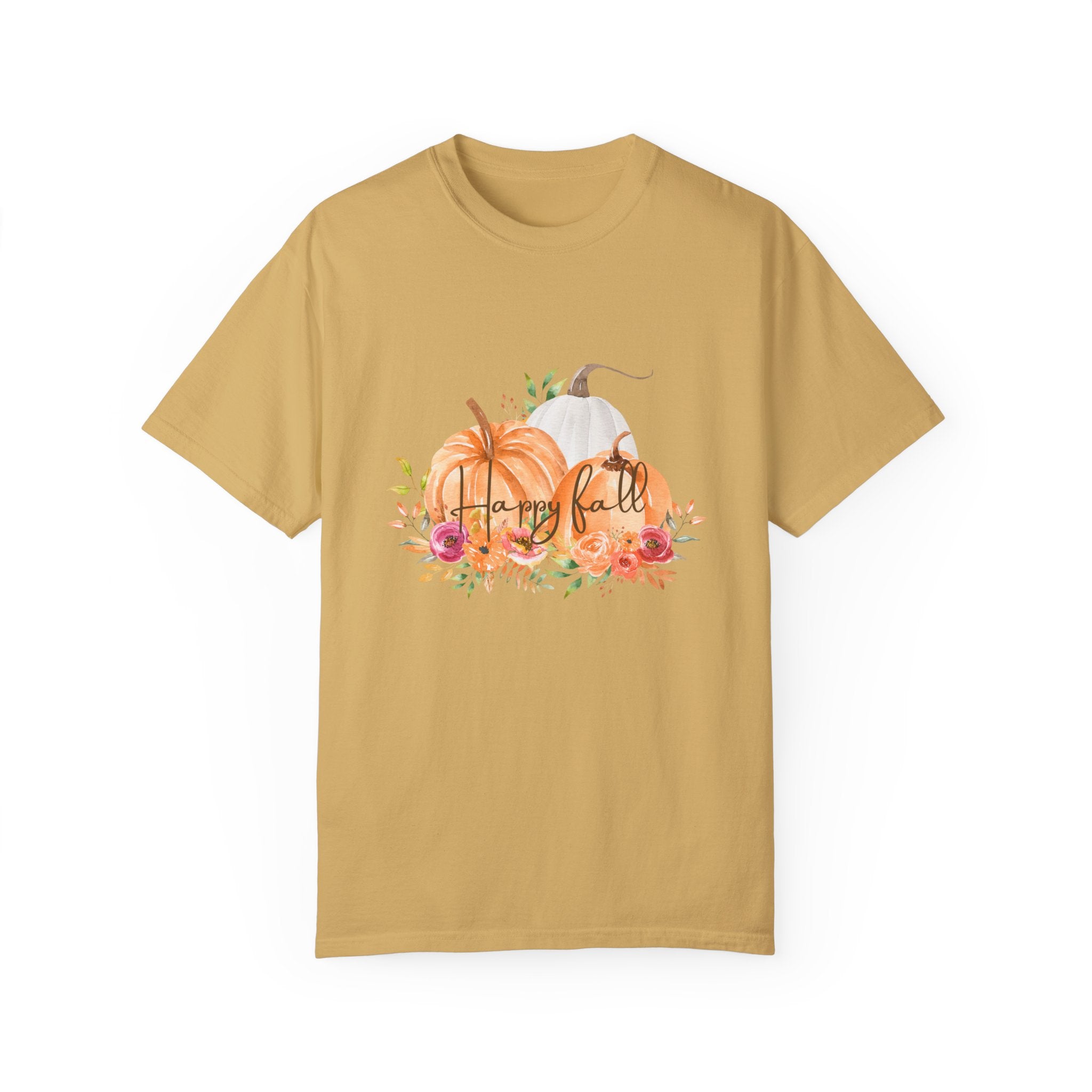 Happy Fall—Unisex Garment-Dyed T-shirt