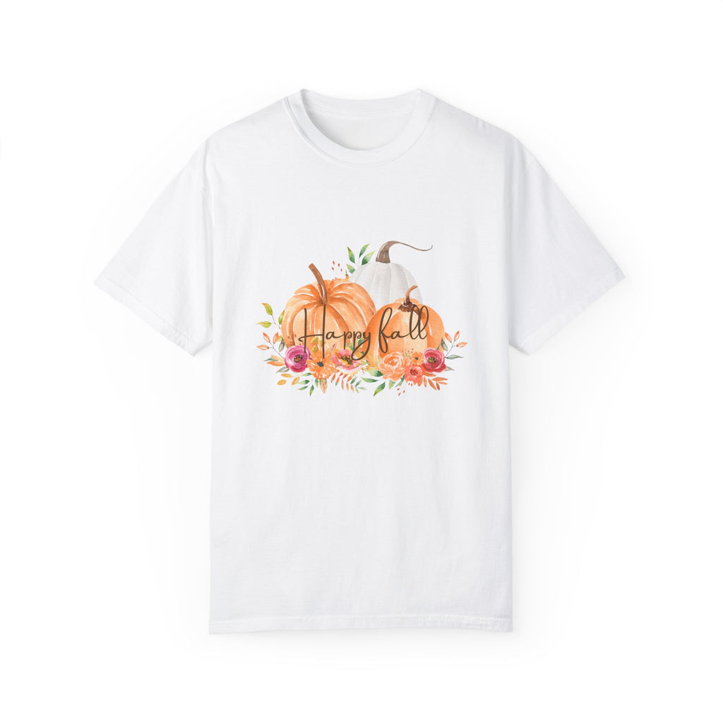 Happy Fall—Unisex Garment-Dyed T-shirt
