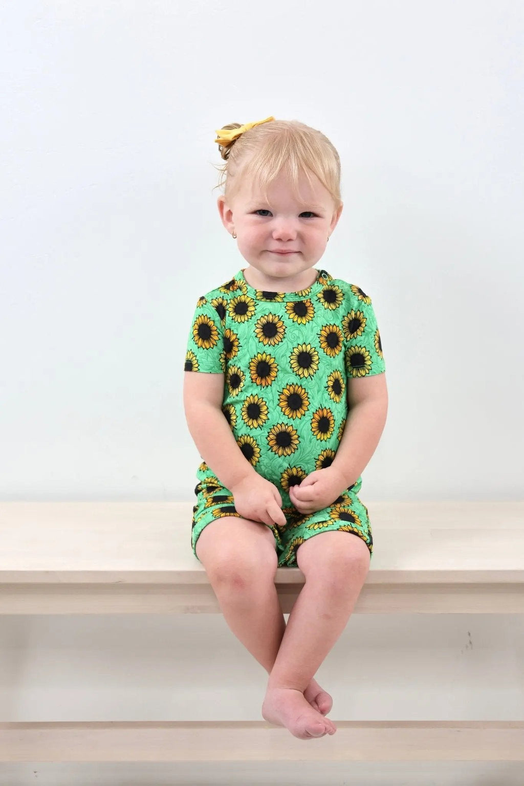 Short Sleeve Shortie Romper