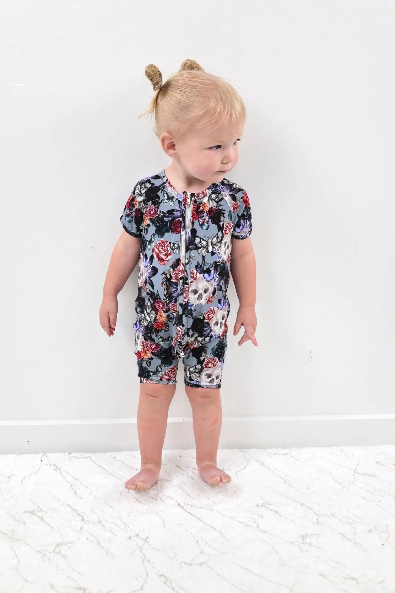 Short Sleeve Shortie Romper