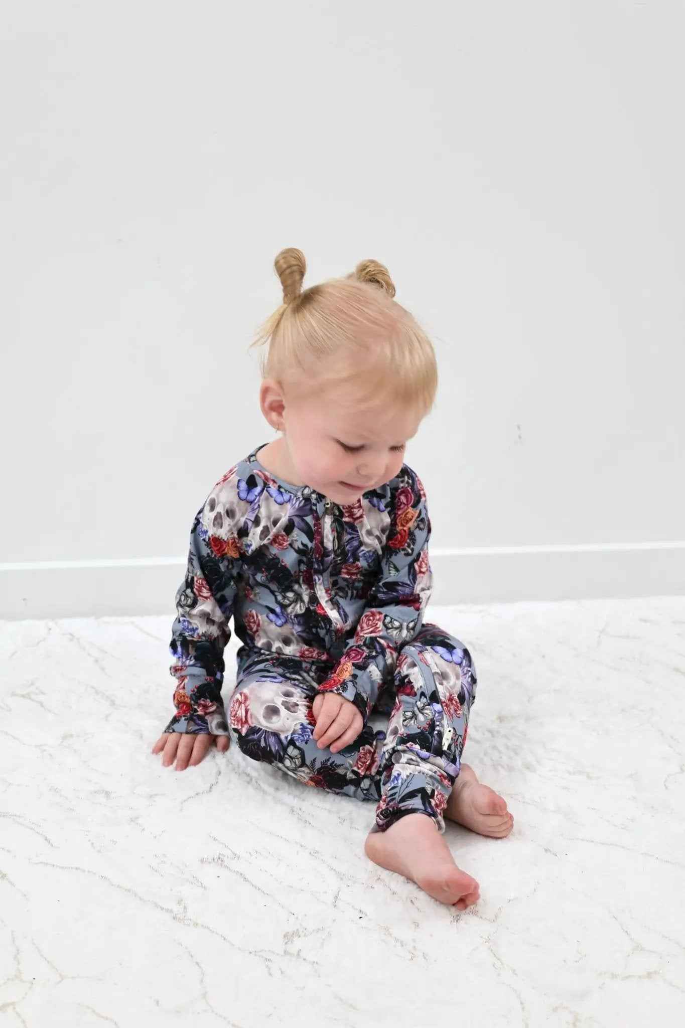 Long Sleeve Convertible Zippy Romper