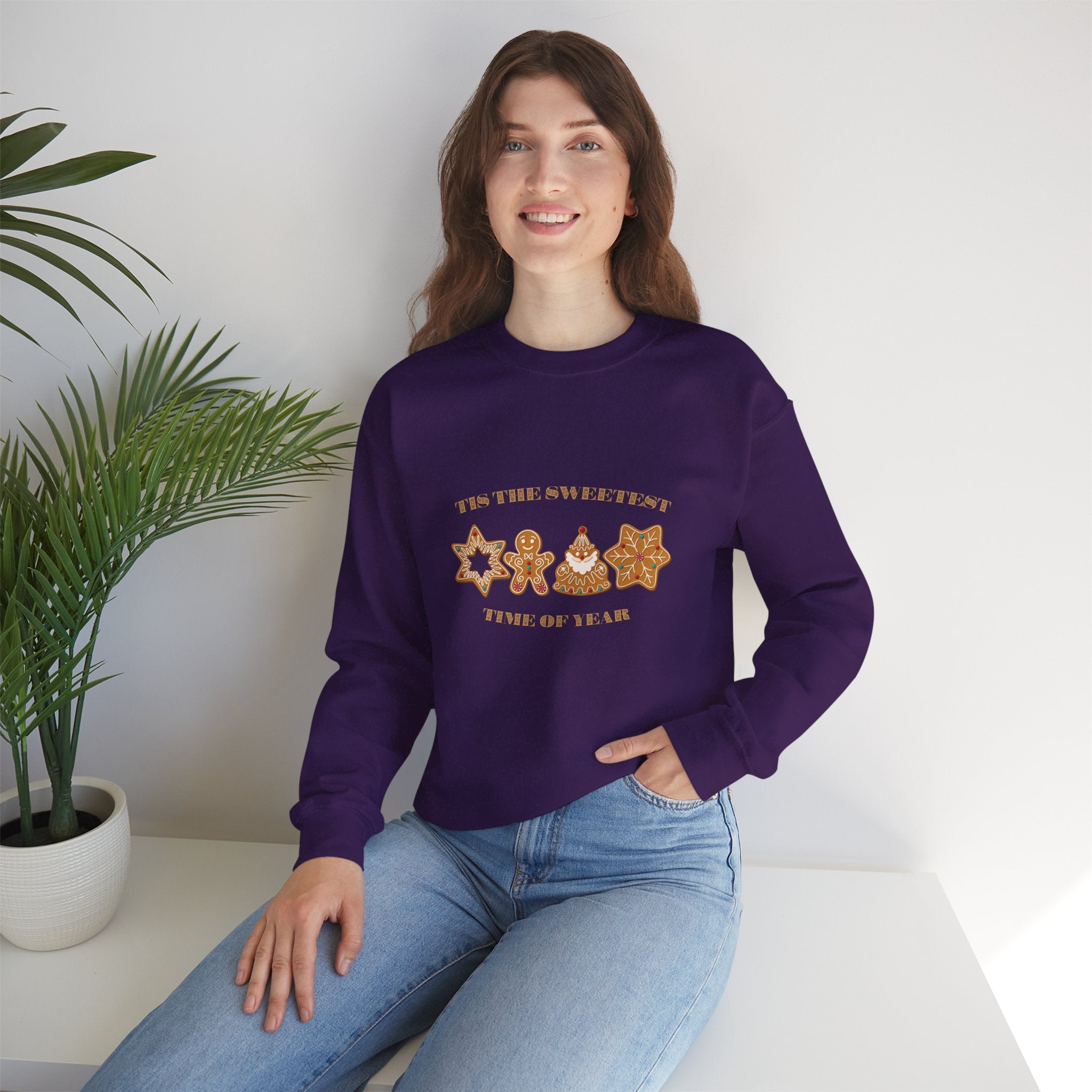 Gingerbread SWEATSHIRT—Unisex Heavy Blend™ Crewneck Sweatshirt