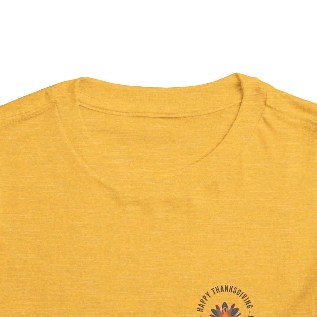 Happy Thanksgiving TODDLER—Toddler Short Sleeve Tee