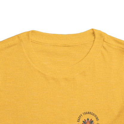 Happy Thanksgiving TODDLER—Toddler Short Sleeve Tee
