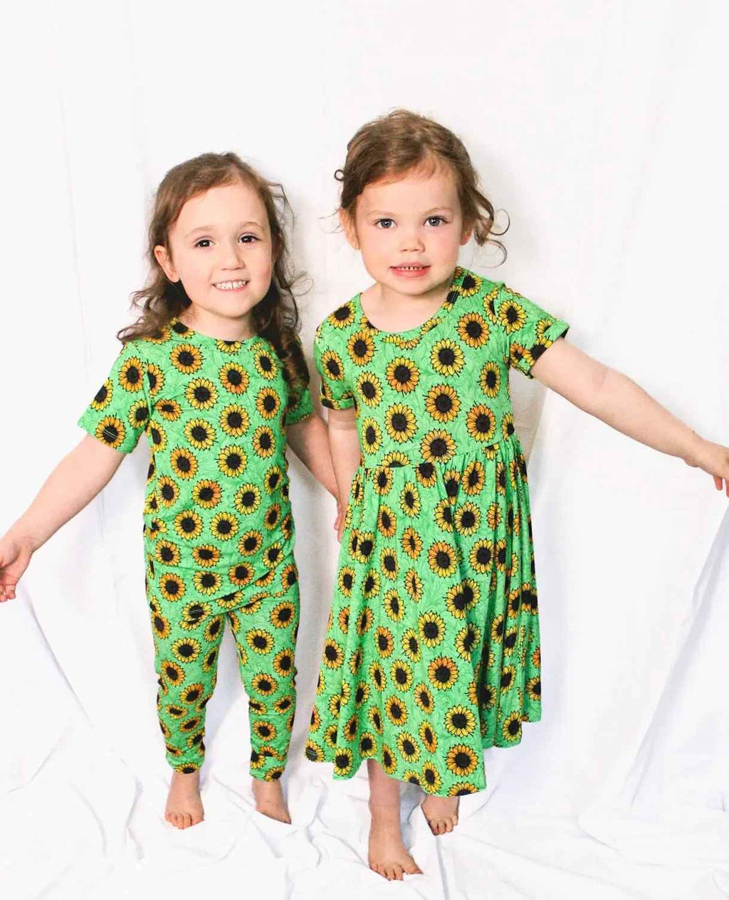 Short Sleeve Dress & Short Set