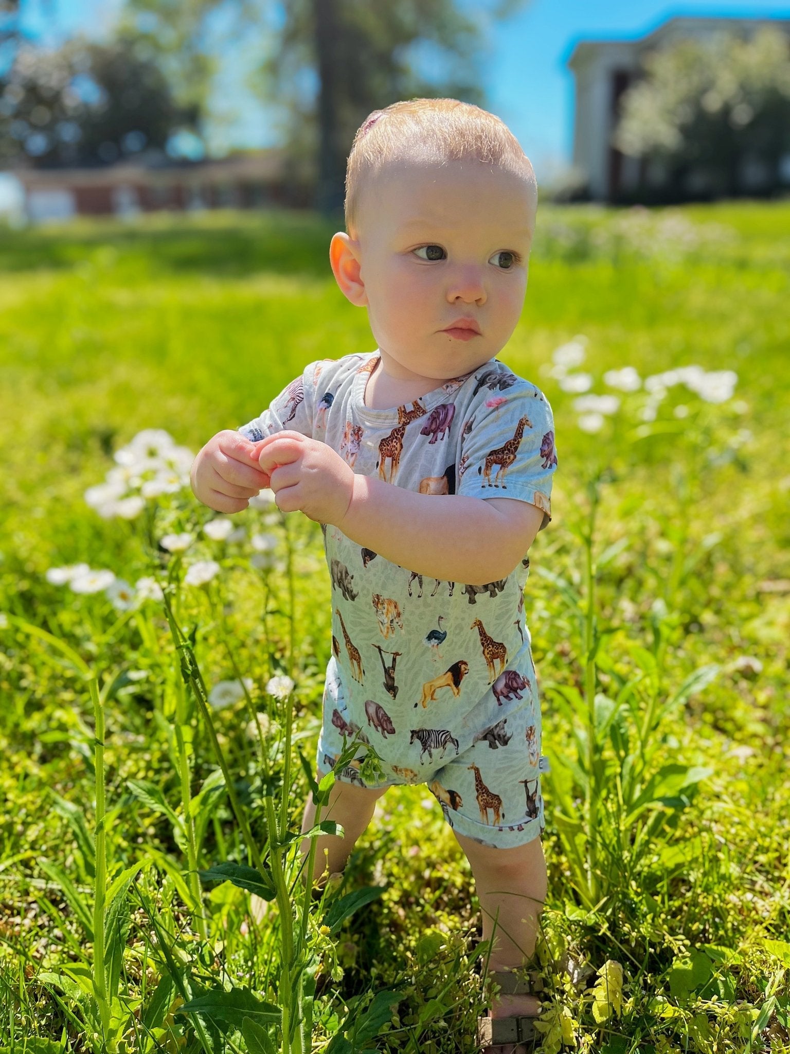 Short Sleeve Shortie Romper