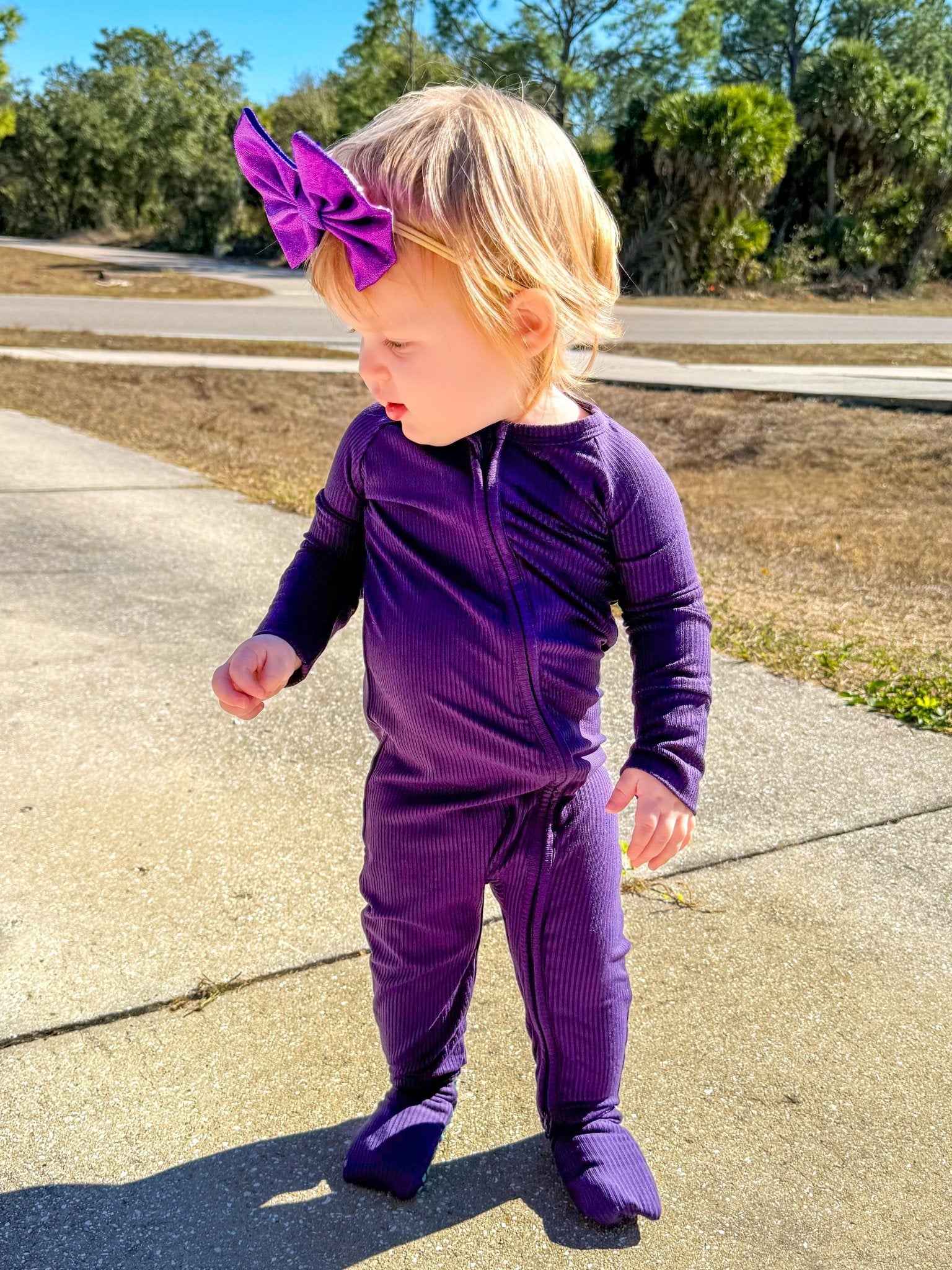 Long Sleeve Convertible Zippy Romper