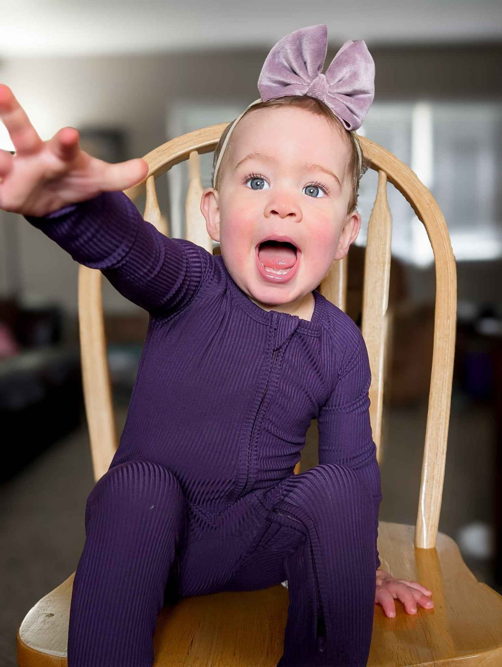 Long Sleeve Convertible Zippy Romper