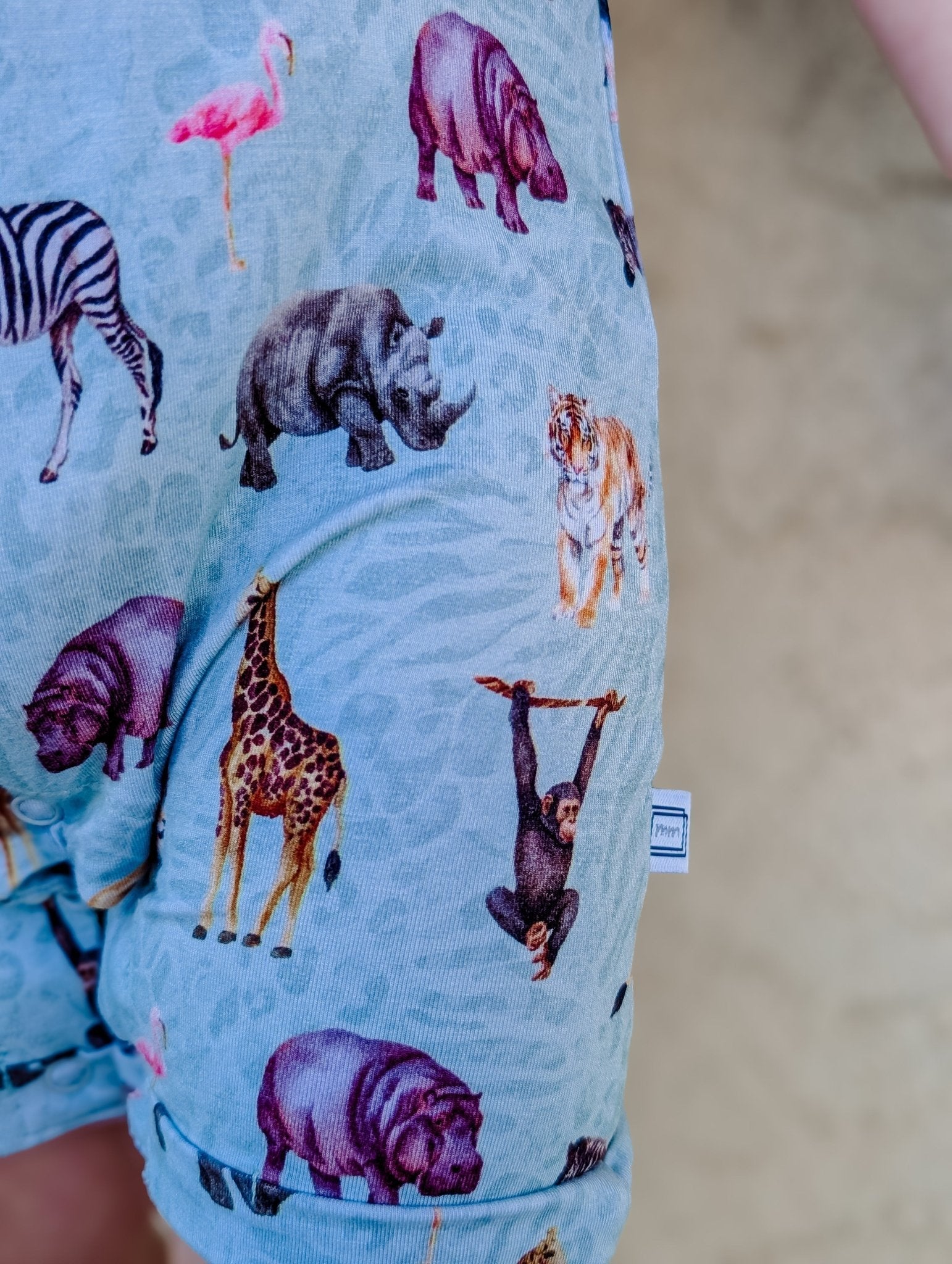 Short Sleeve Shortie Romper