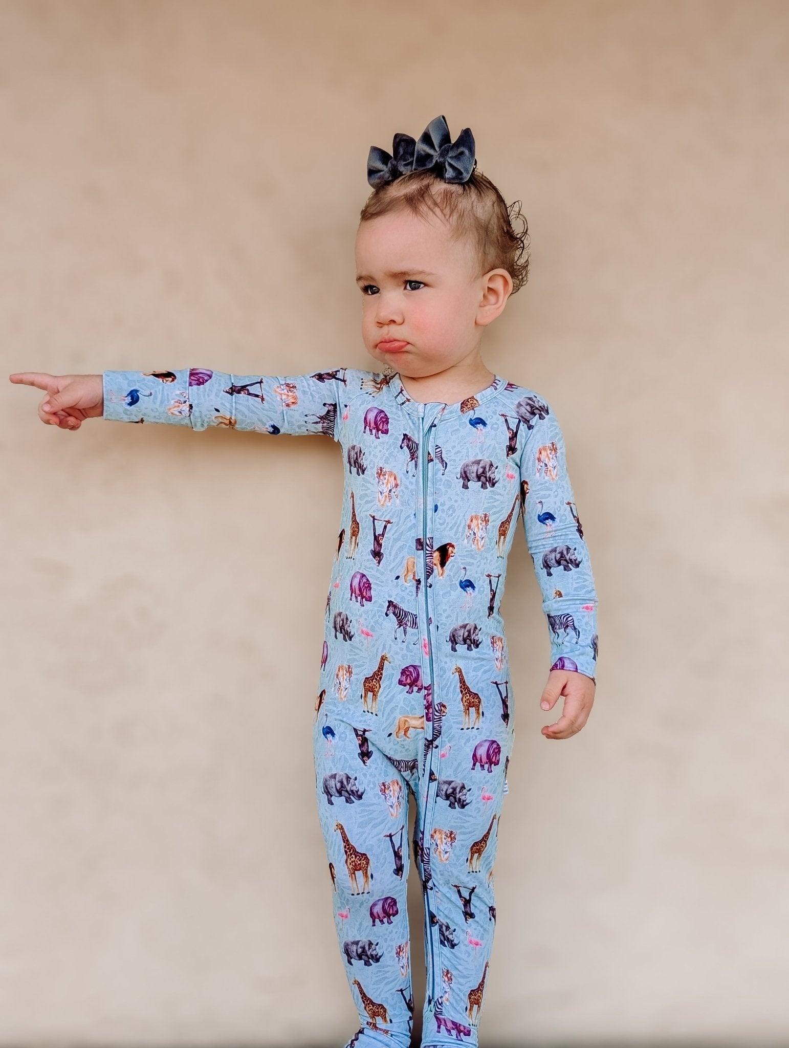 Long Sleeve Convertible Zippy Romper