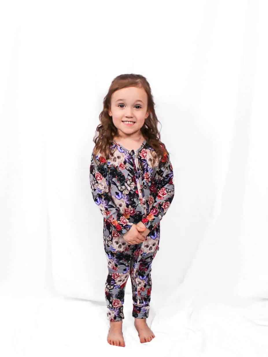 Long Sleeve Convertible Zippy Romper