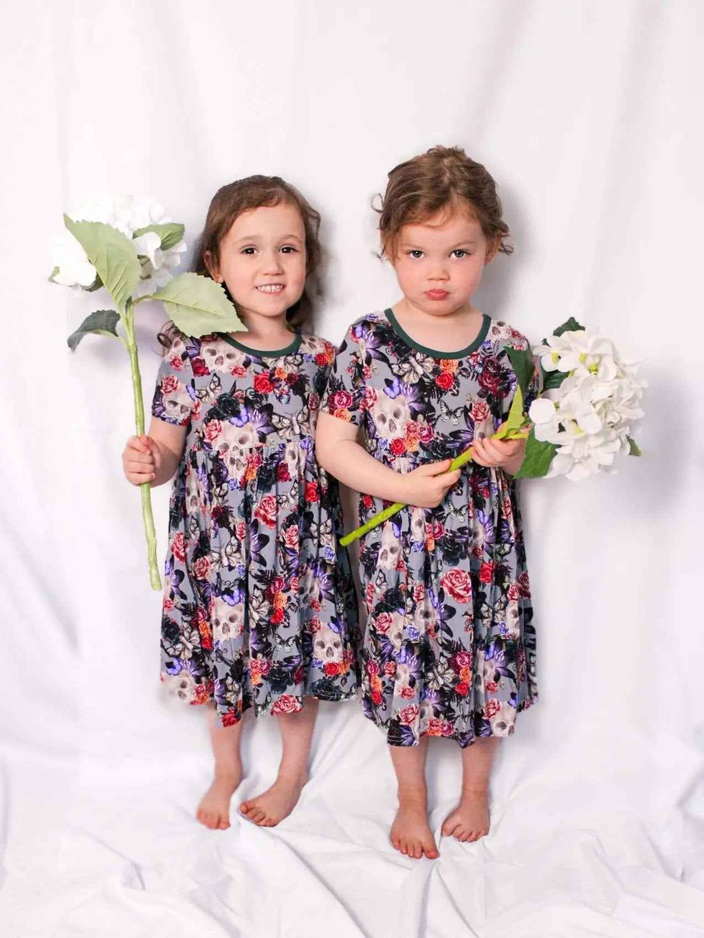 Short Sleeve Dress & Short Set