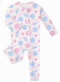 Charlie Play Pretty in Pearls - Bamboo Lyocell Zippy Romper